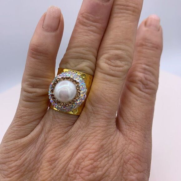 Vince Camuto sheer chiffon top,  elastic bottom, cap sleeve, sz XS, EUC, colour - Picture 12 of 16